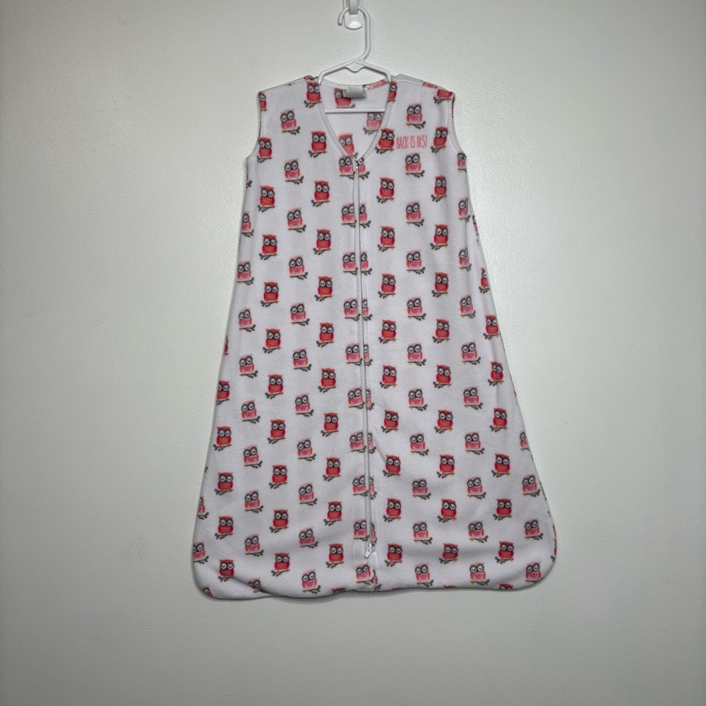 Halo SleepSack Owl Print Fleece Wearable Blanket 12–18 Months